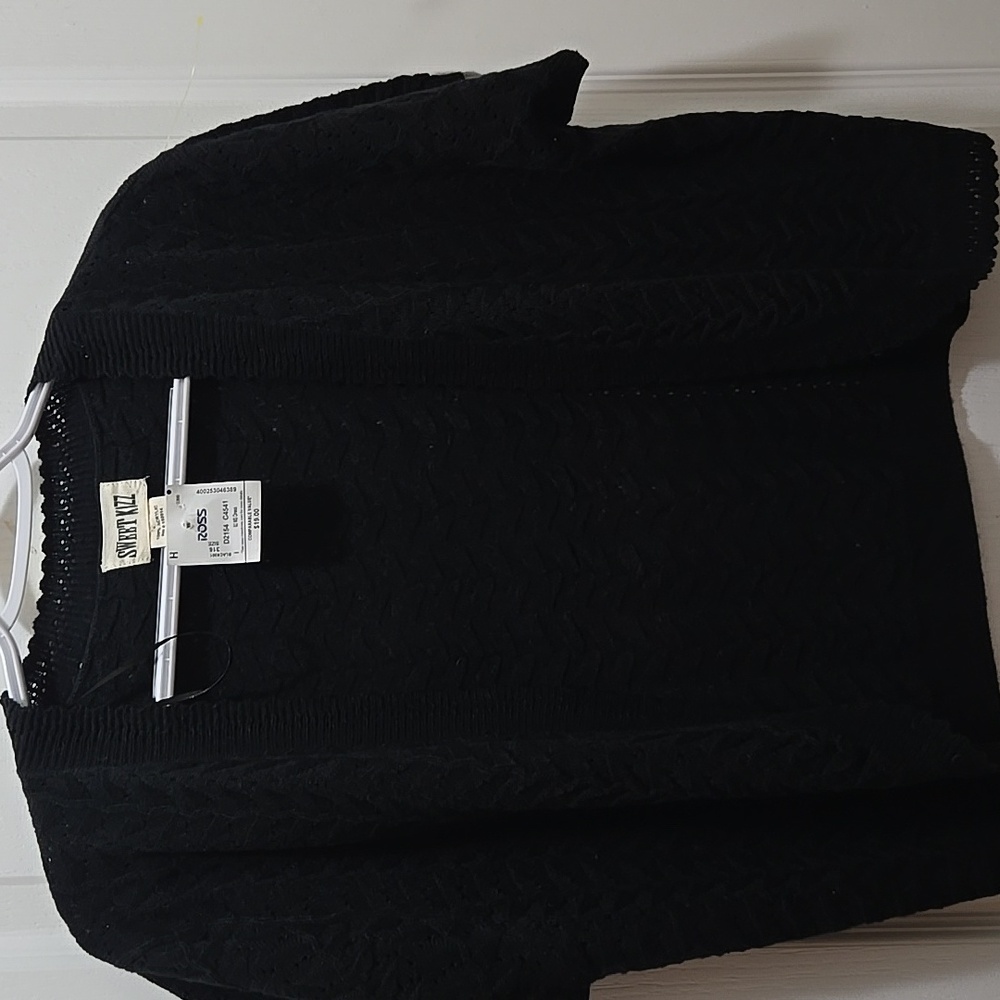 Sweet Kiz Black Cardigan